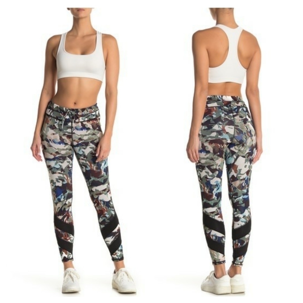 Free People FP movement Daybreak Graphic Leggings XS Yoga Althetic
